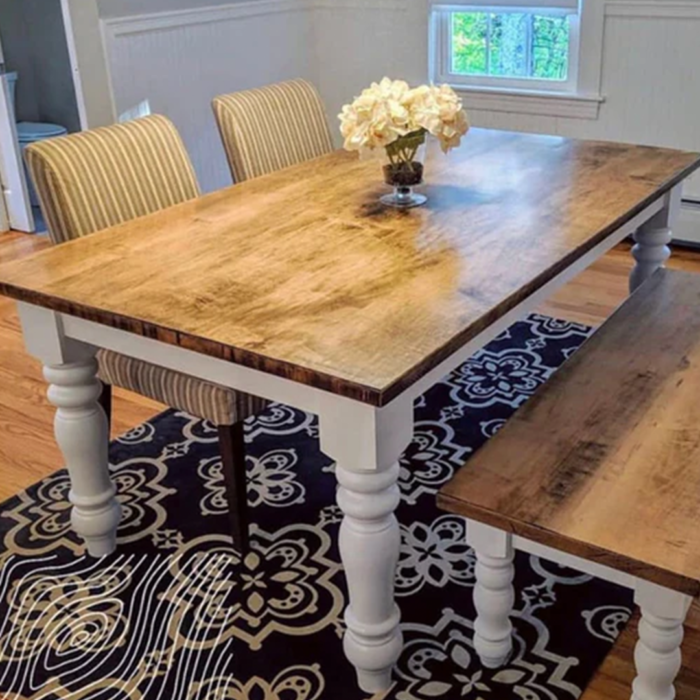 Chunky Farmhouse Table