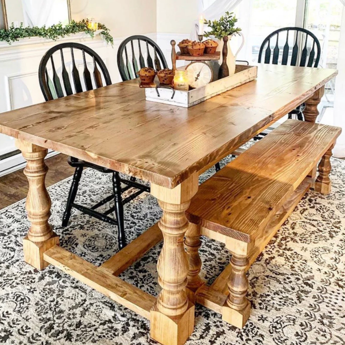 Farmhouse Dining Room Table